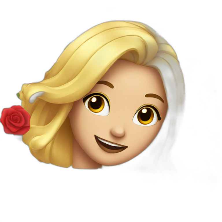 Fancy Gold And Red Roses Corner Border Ai Emoji Generator