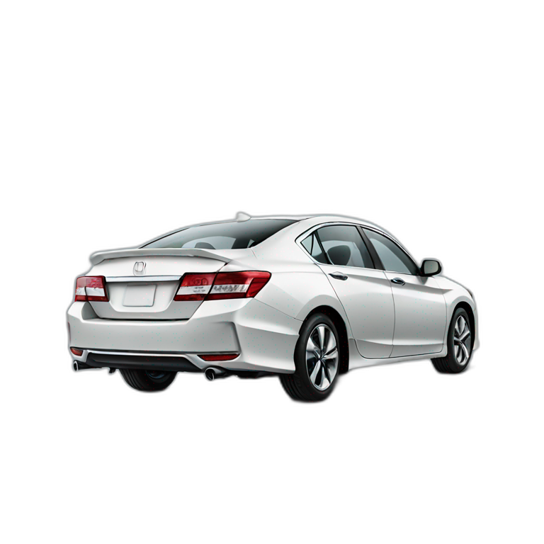 Grey Honda Accord 2015 AI Emoji Generator