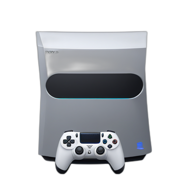 Playstation 5 With Dualsense Controller AI Emoji Generator