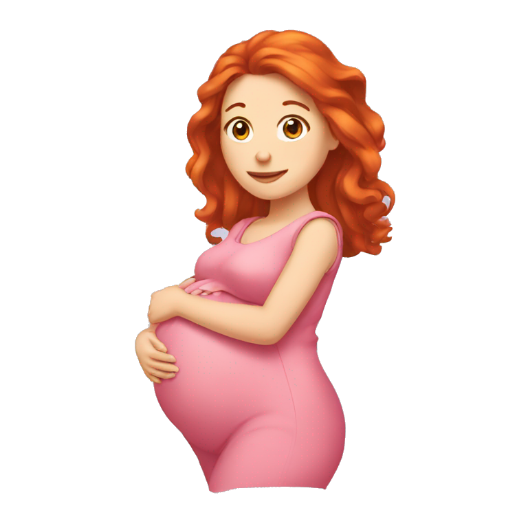 Femme Enceinte Rousse Ai Emoji Generator