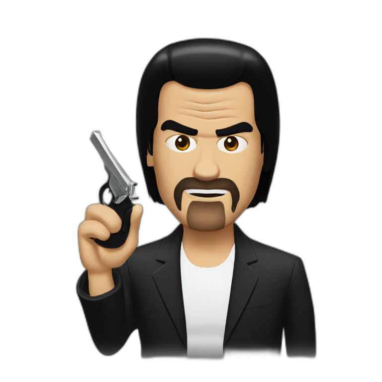 Pulp Fiction Travolta Ai Emoji Generator