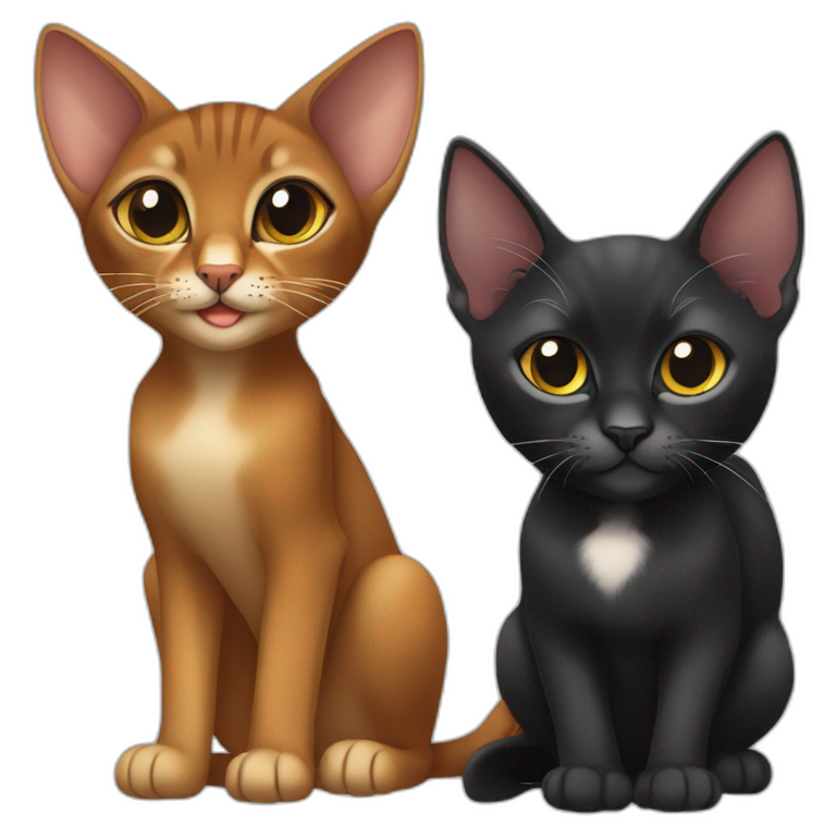 Cat With Big Ears Ai Emoji Generator