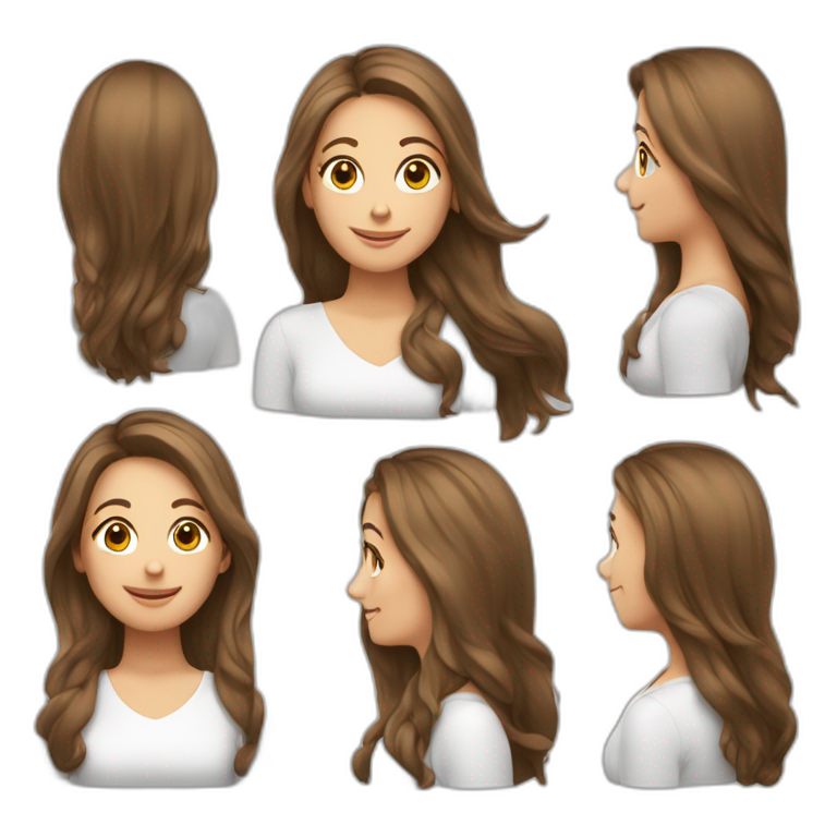 Mann Braune Haare Und Brille Mit M Lleimer Ai Emoji Generator