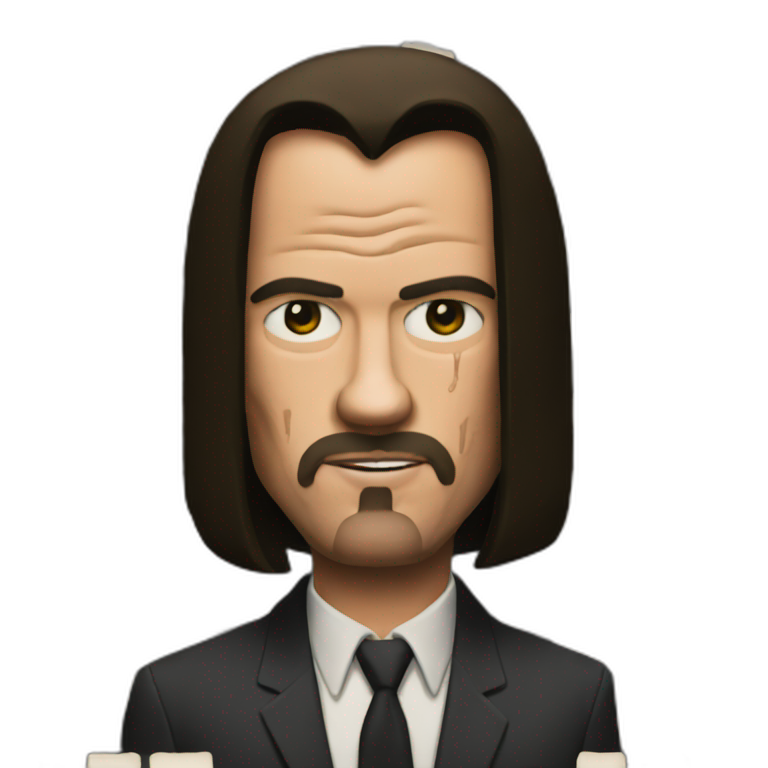 Pulp Fiction Travolta Ai Emoji Generator