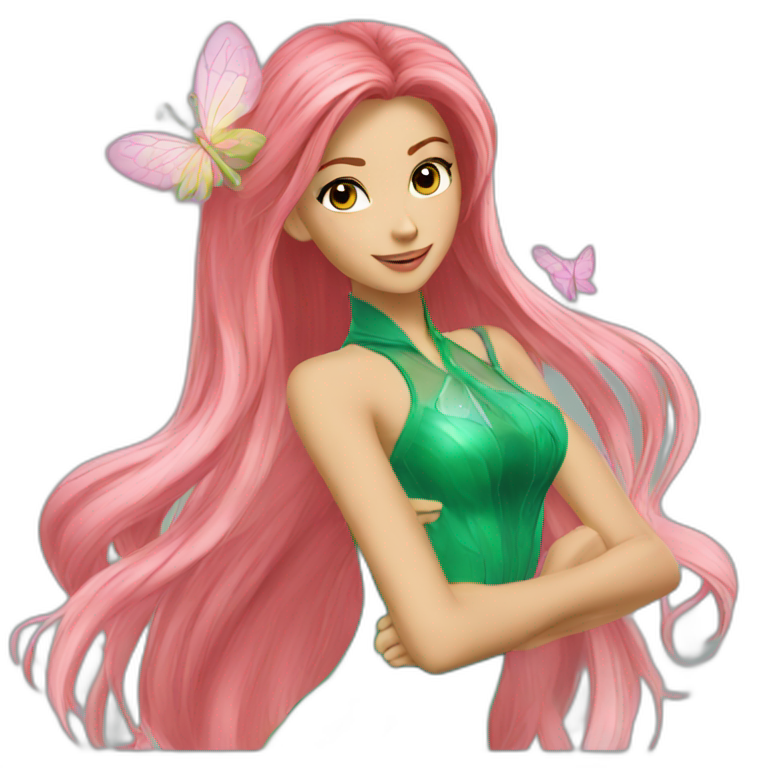 Flora Winx AI Emoji Generator