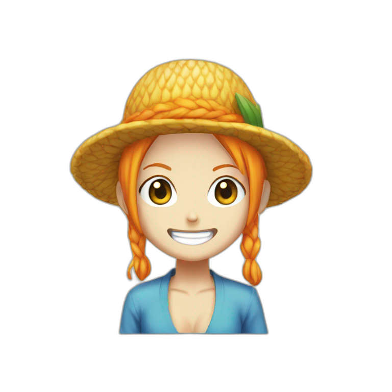 Nami One Piece Ai Emoji Generator