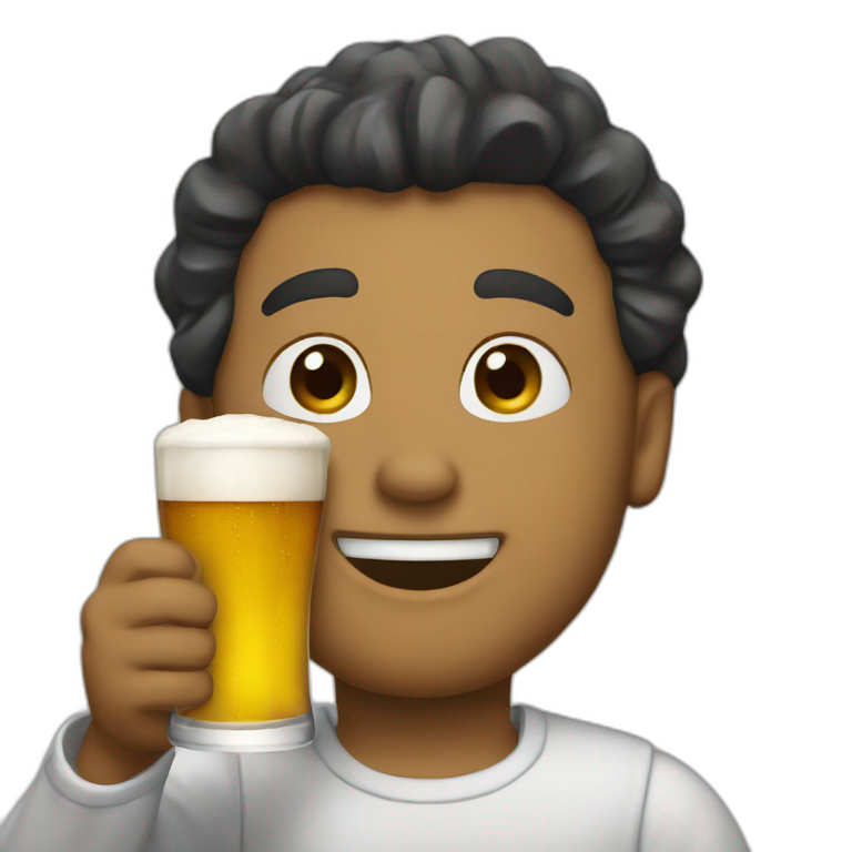 Sesame Coffee Cheers AI Emoji Generator