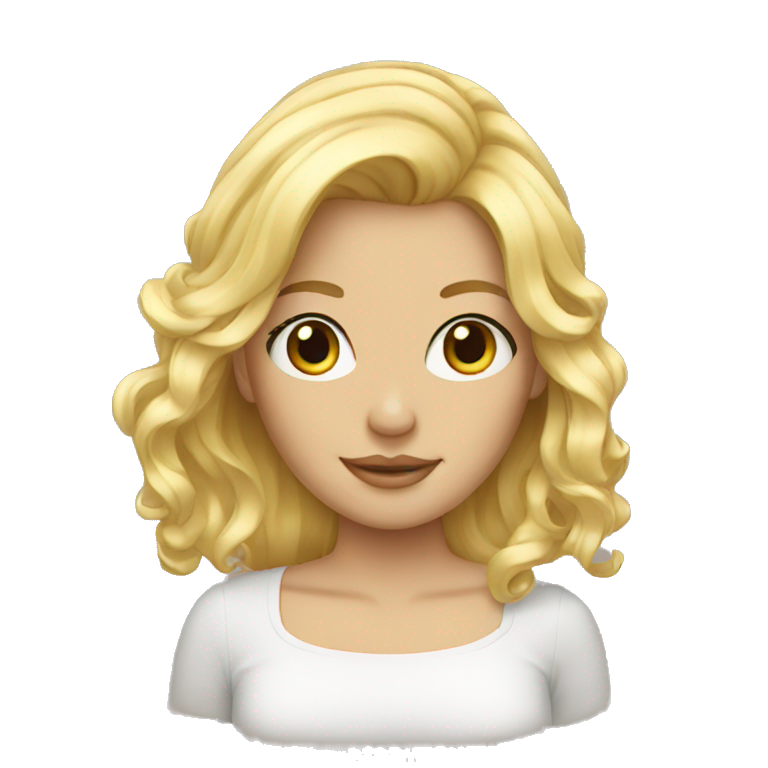 Chef Blonde Hair Pizza Ai Emoji Generator