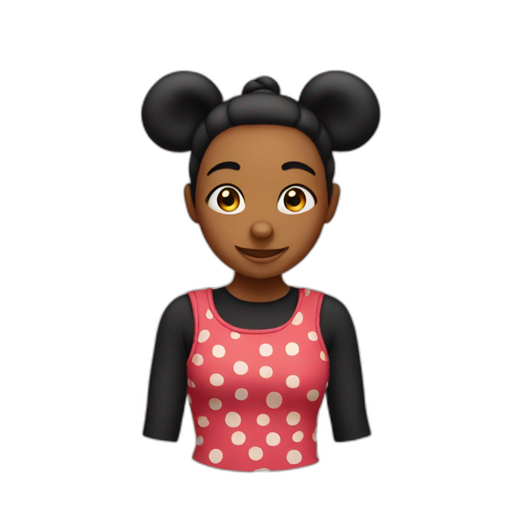 Mickey Et Minie Se Monte Dessus Ai Emoji Generator