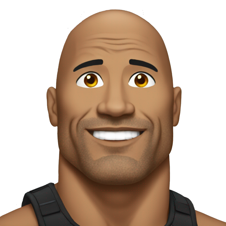 The Rock Was Hulk Ai Emoji Generator