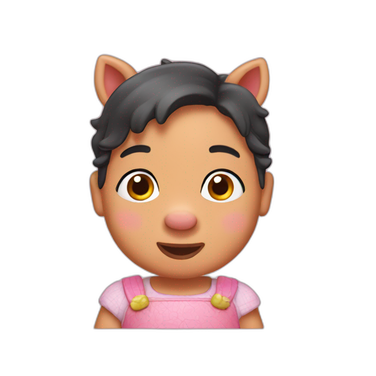 Pepa pig | AI Emoji Generator