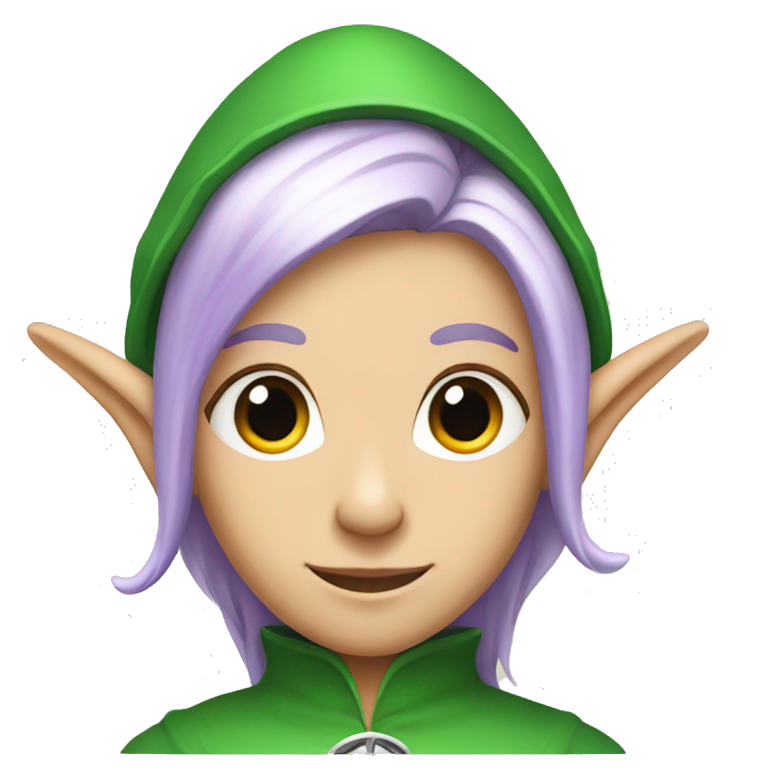 Noble female Elf with Elf ears and blonde hair and purple robes | AI ...