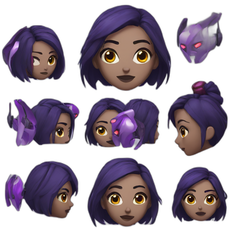 moira from overwatch | AI Emoji Generator