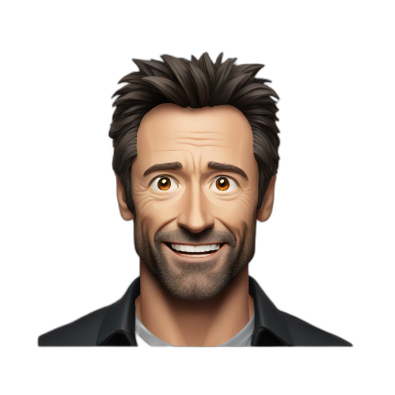 Hugh jackman wolverine | AI Emoji Generator