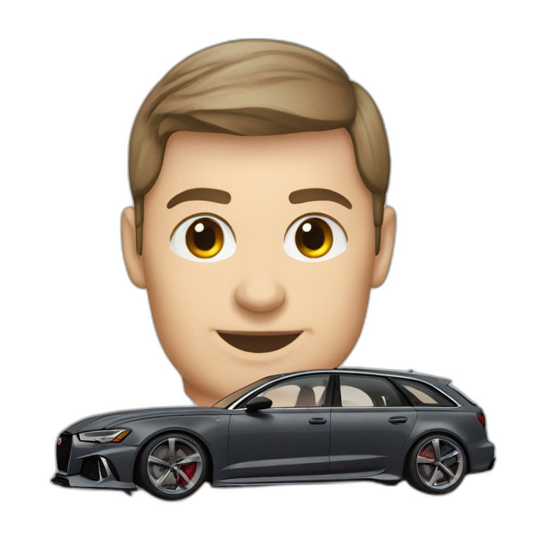 audi rs6 | AI Emoji Generator