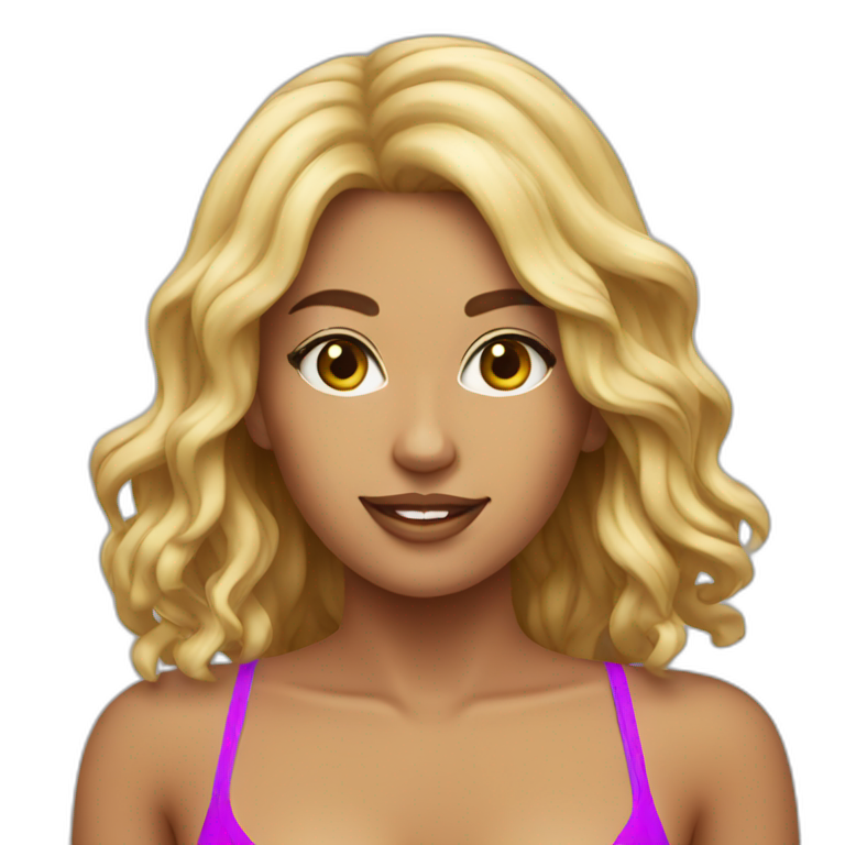 Swimsuit model | AI Emoji Generator