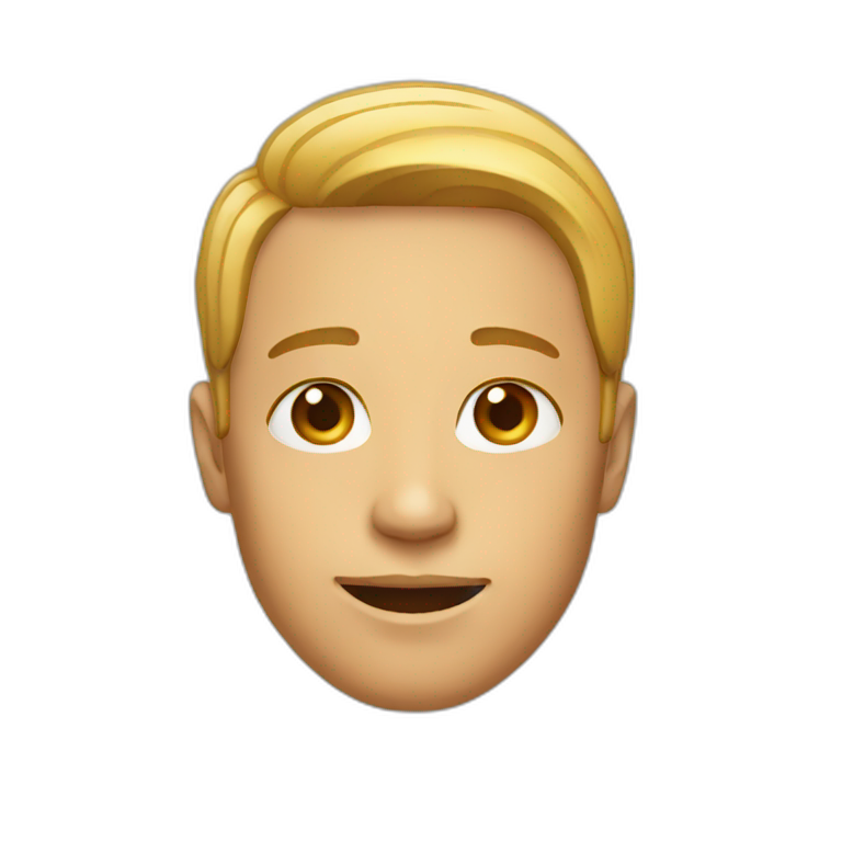 Yellow face with deceived facial expression | AI Emoji Generator