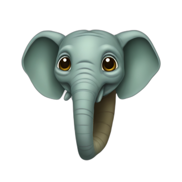 Seal with elephant trunk | AI Emoji Generator