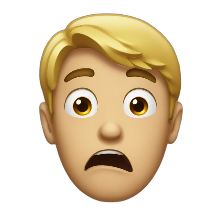 Shocked black guy | AI Emoji Generator