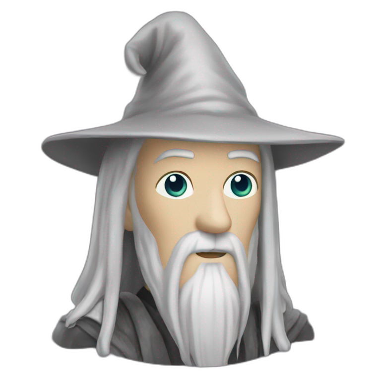 Saruman the white | AI Emoji Generator