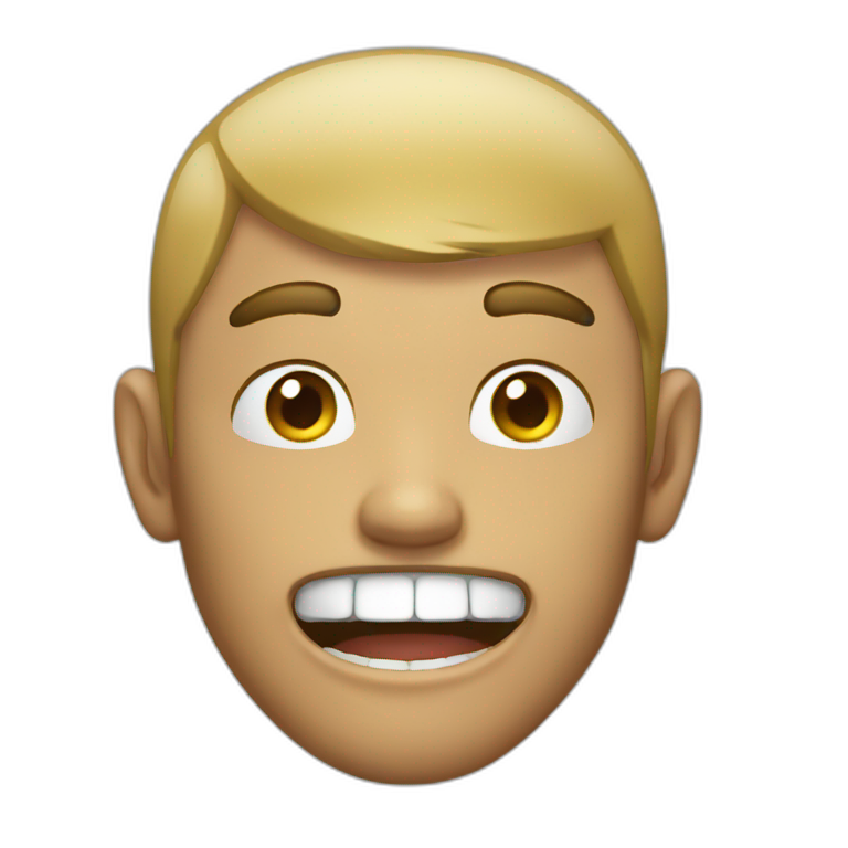 A guy Wondering something | AI Emoji Generator