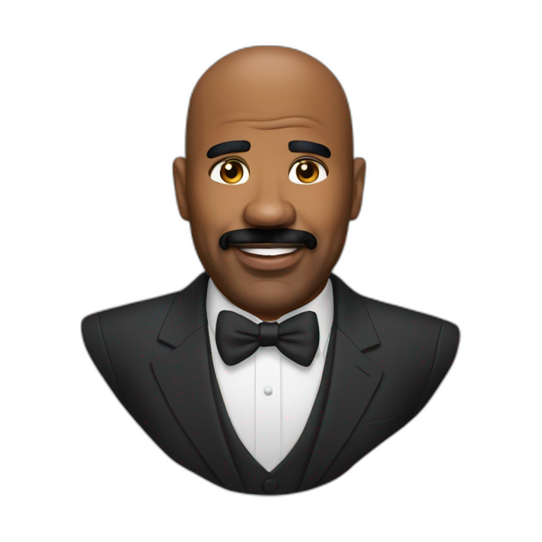 steve harvey | AI Emoji Generator