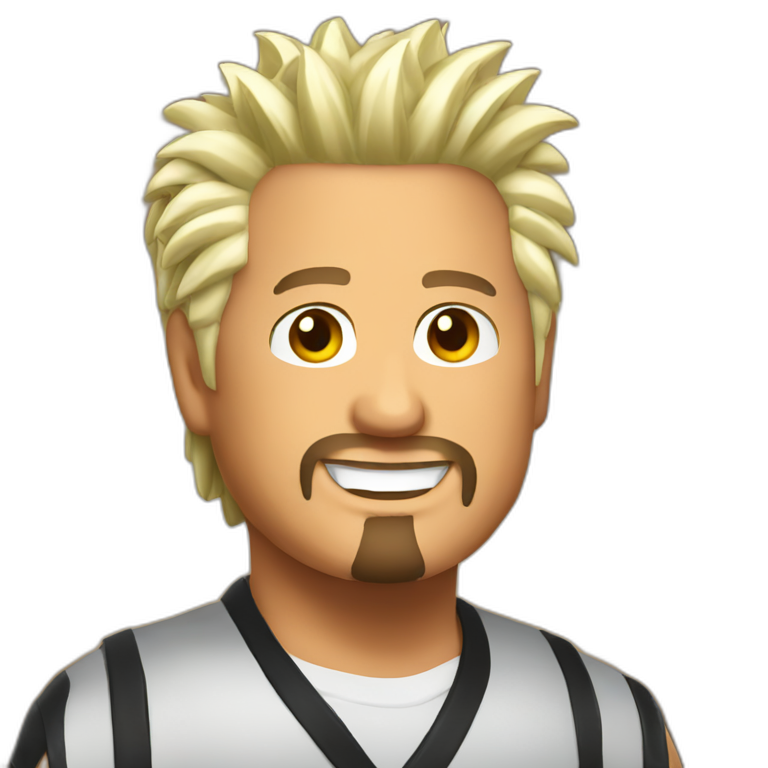 guy fieri and a squid | AI Emoji Generator