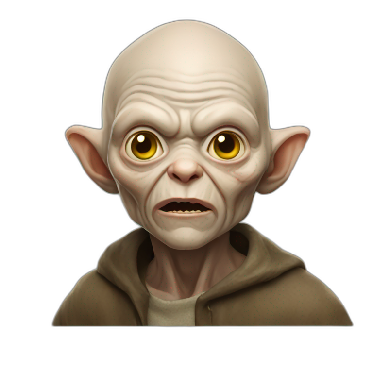 Think Golum | AI Emoji Generator