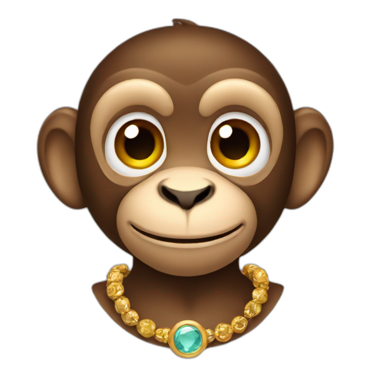 monkey with cymbals | AI Emoji Generator