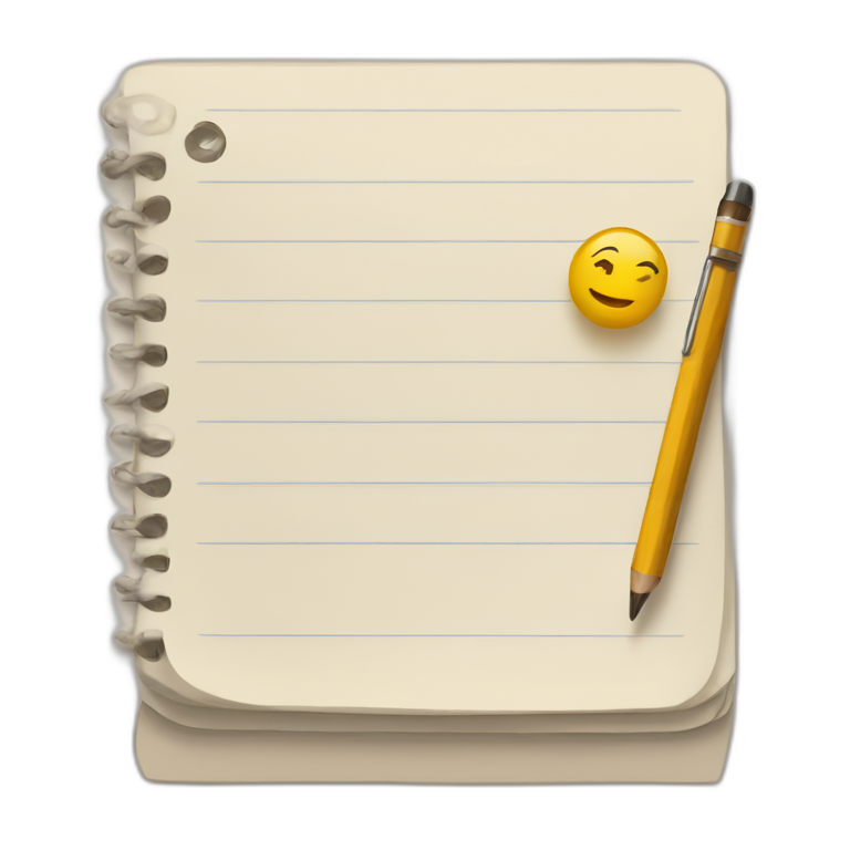 Writing In A Journal Ai Emoji Generator 7394