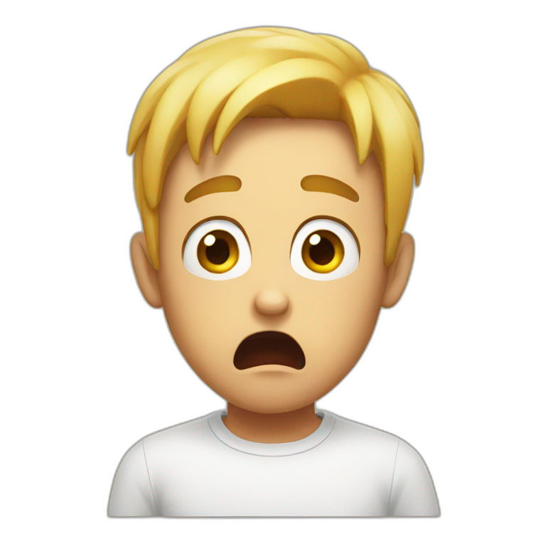 Shocked gorila | AI Emoji Generator