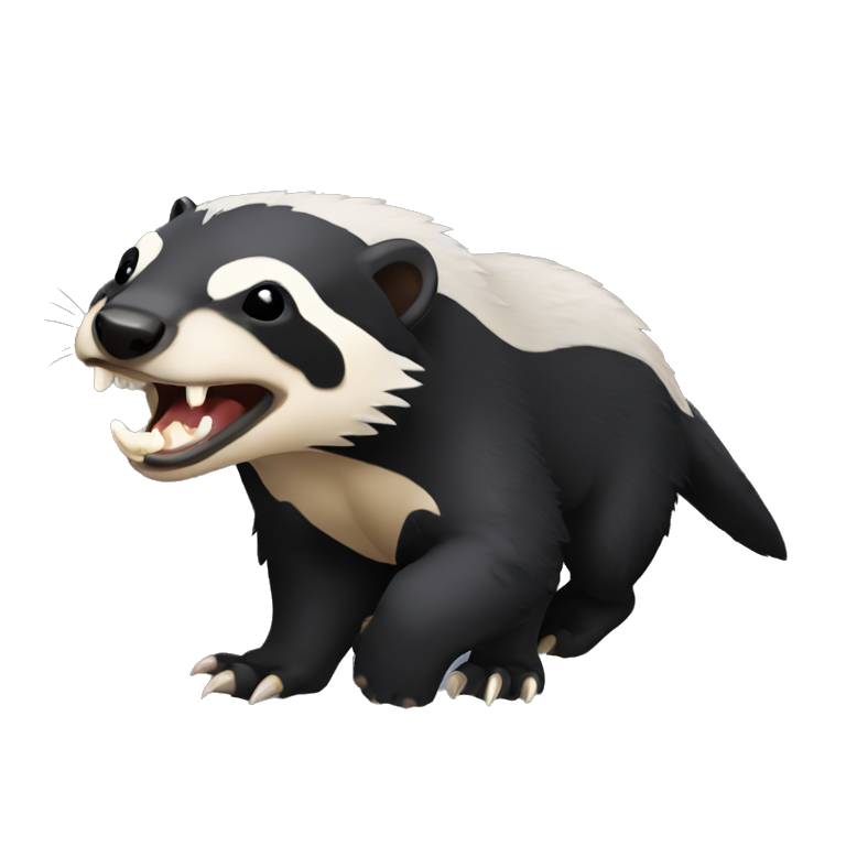 Honey Badger | AI Emoji Generator