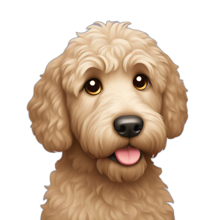 Mini labradoodle AI Emoji Generator