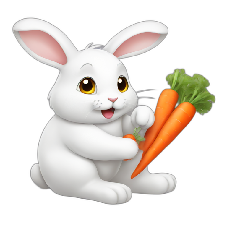 White Rabbit | AI Emoji Generator