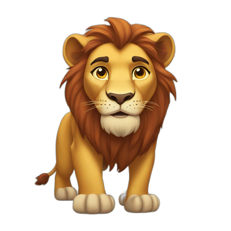 Lion King | AI Emoji Generator