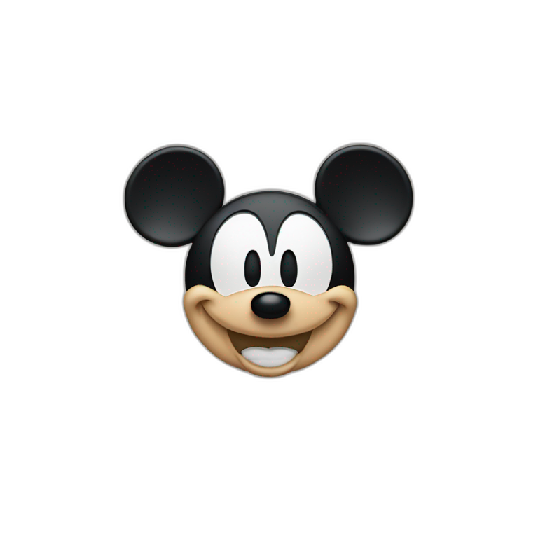 realistic Mickey Mouse | AI Emoji Generator