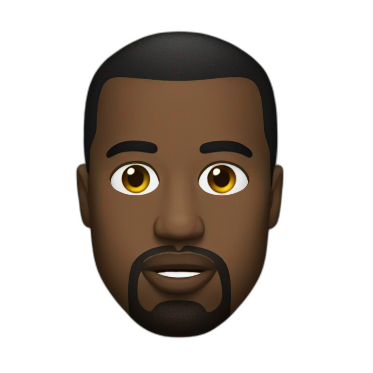 Kanye west | AI Emoji Generator