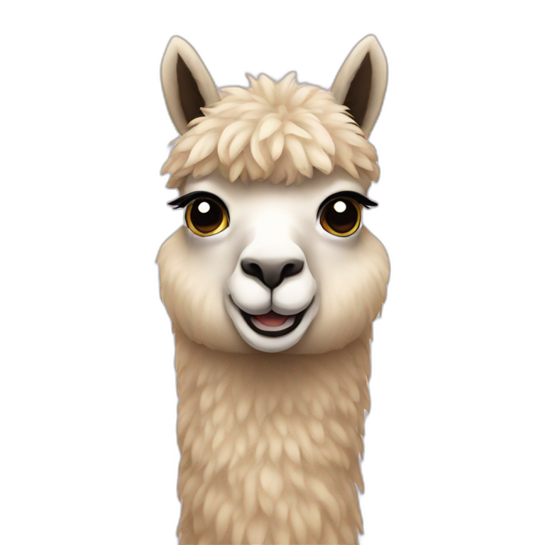 cute alpaca code | AI Emoji Generator