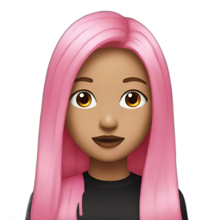 Black pink | AI Emoji Generator