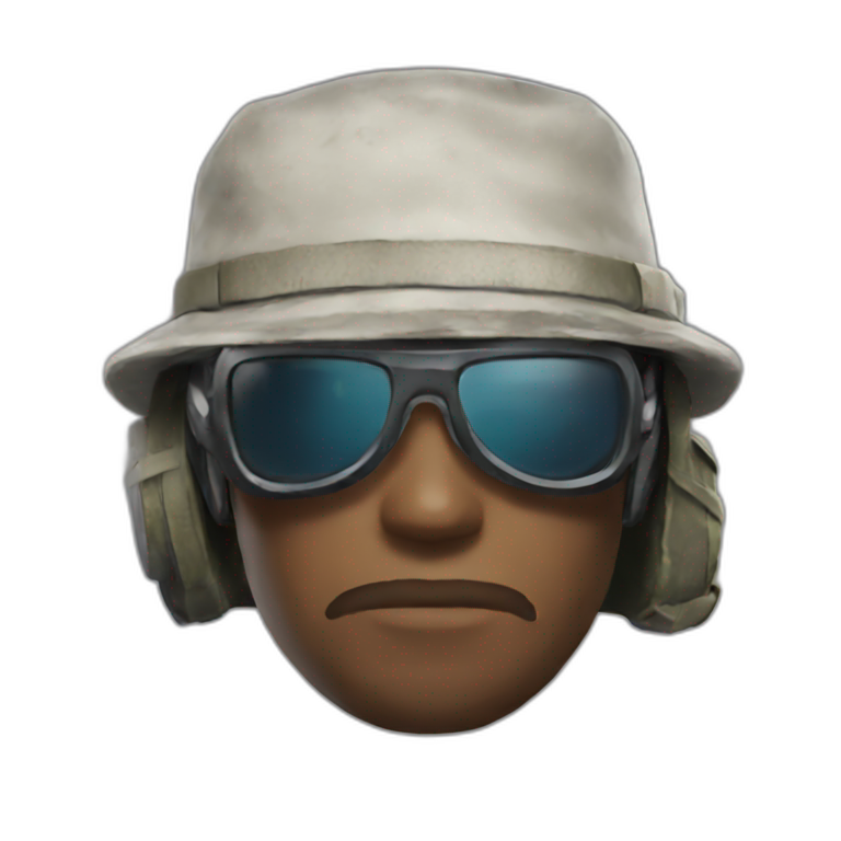 Pubg bald guy emote | AI Emoji Generator