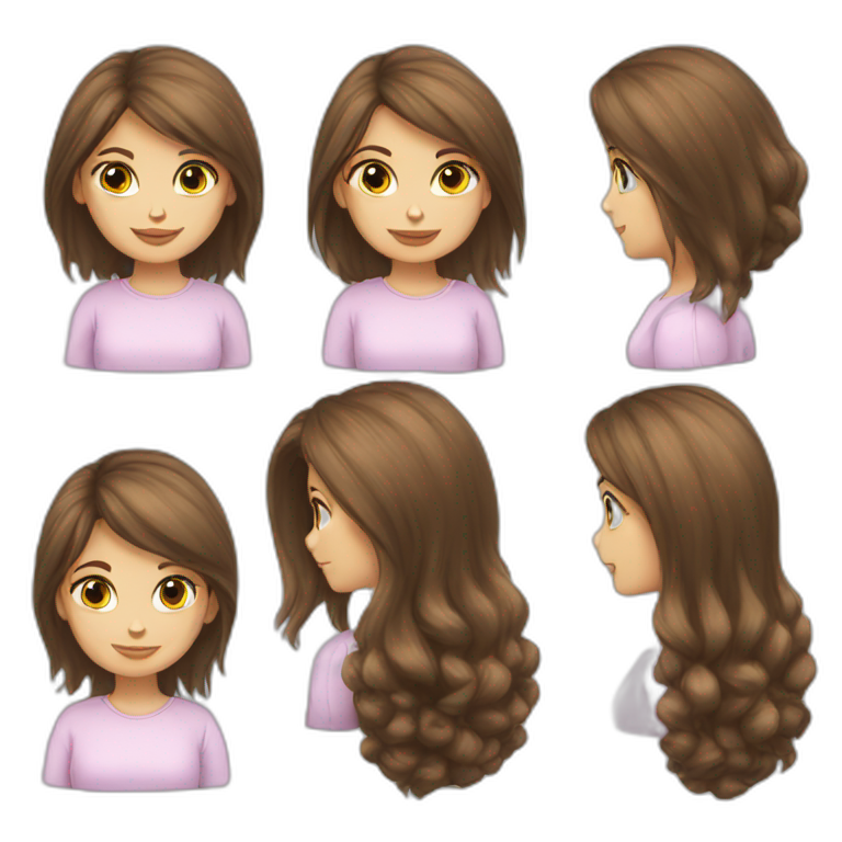 Girl-with-long-hair-and-cat-angora-beige | AI Emoji Generator