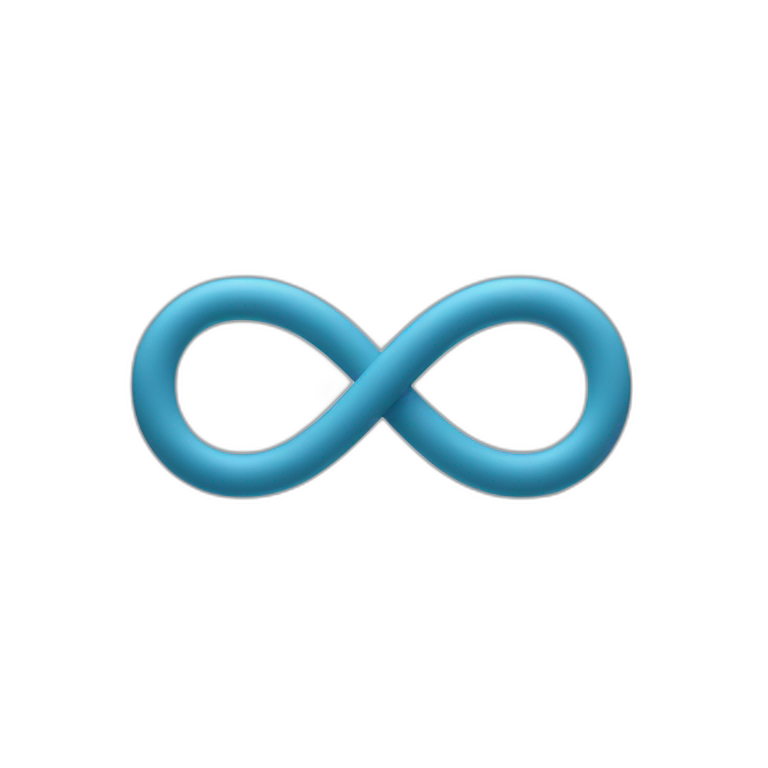 infinite symbol | AI Emoji Generator