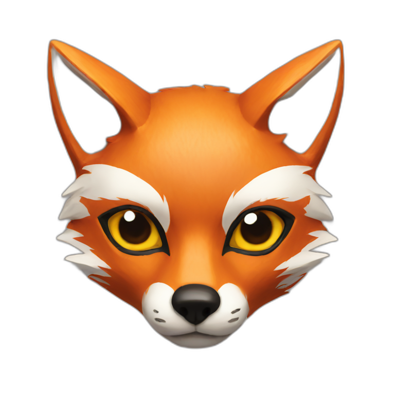 Fox mask | AI Emoji Generator