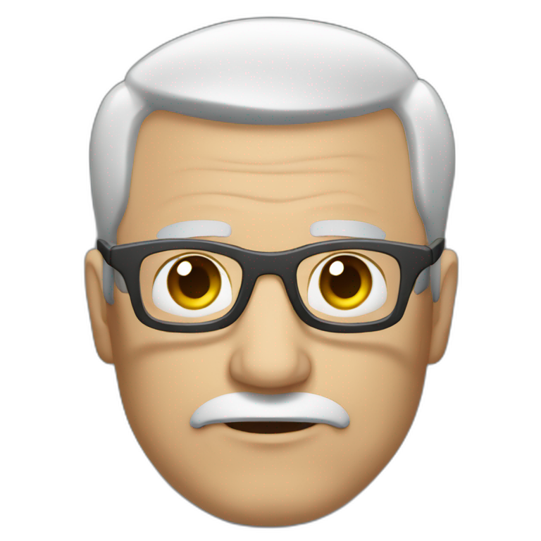 Baldness with hair | AI Emoji Generator