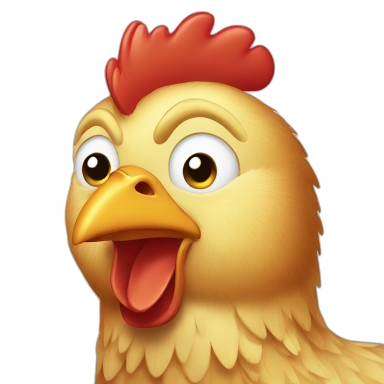 Plump chicken | AI Emoji Generator