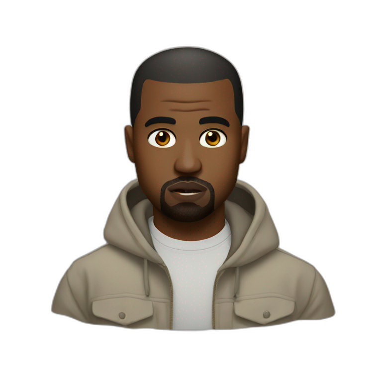 Kanye west | AI Emoji Generator