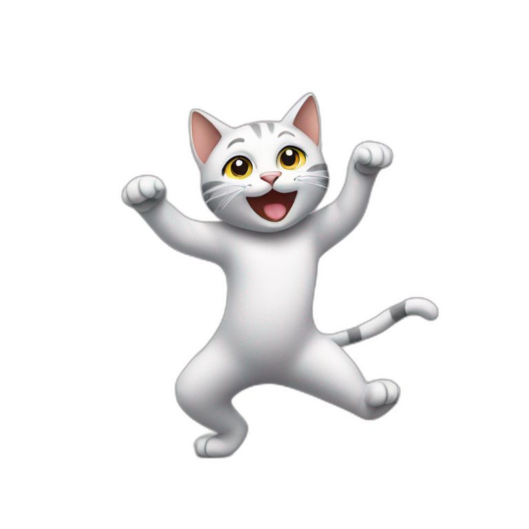 cat dancing | AI Emoji Generator