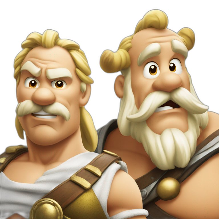 obelix-asterix | AI Emoji Generator