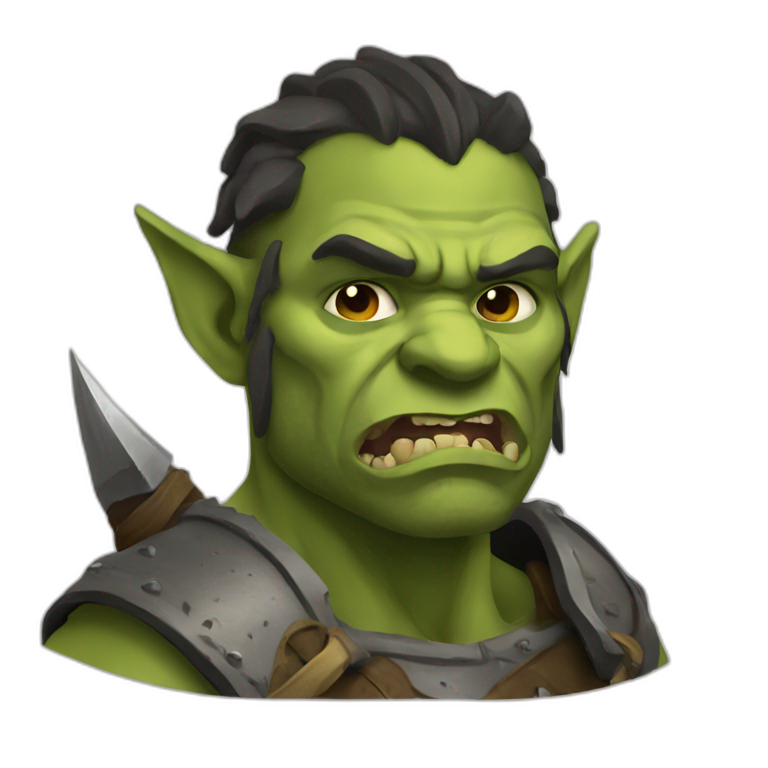 monkey orc | AI Emoji Generator