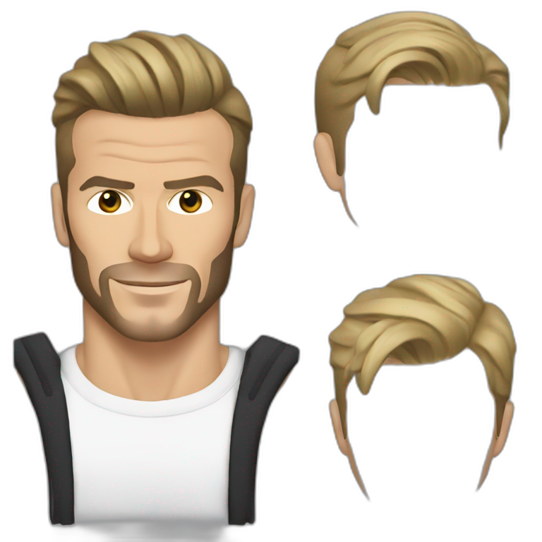 david beckham | AI Emoji Generator